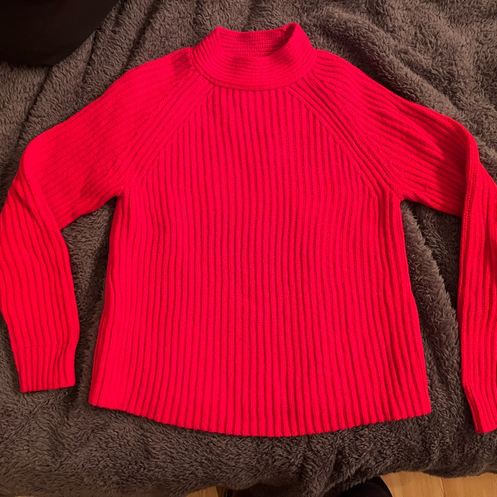 Red sweater